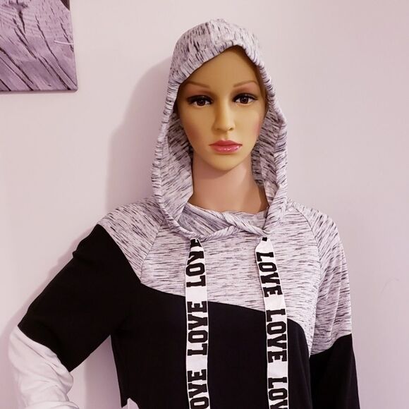 Miss Chievous Asymmetrical Color Block L $24 NWT - Picture 5 of 7